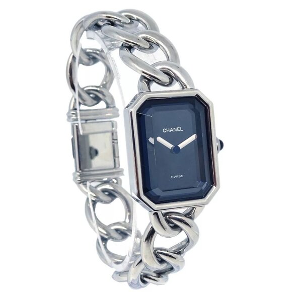 Chanel Premiere Quartz Watch Silver SS #L - Picture 1 of 8
